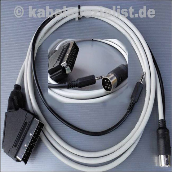 Schneider CPC 464 / 6128  SCART TV  Kabel